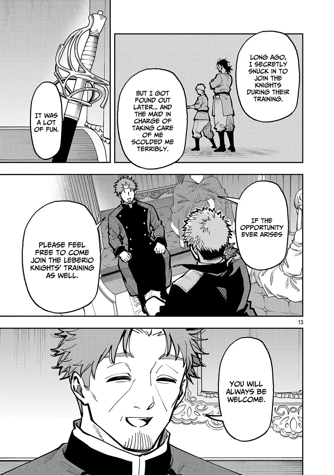 An Old Man From the Countryside Becomes a Swords Saint: I Was Just a Rural Sword Teacher, but My Successful Students Won't Leave Me Alone! Chapter 43 page 14 - Chapter 43: Old Man, Nods!