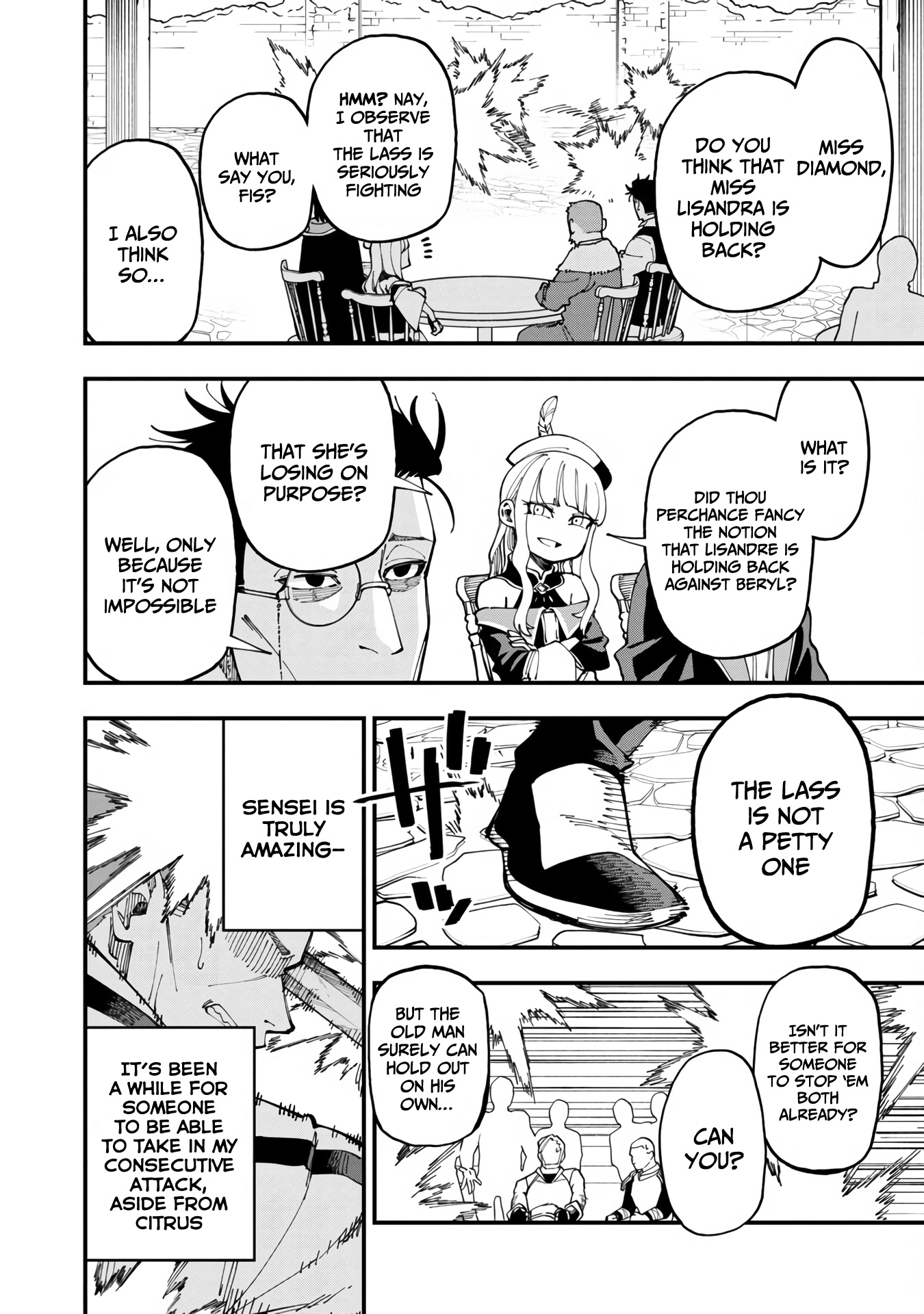 An Old Man From the Countryside Becomes a Swords Saint: I Was Just a Rural Sword Teacher, but My Successful Students Won't Leave Me Alone! Chapter 8 page 17 - Chapter 8: Old man, a serious fight against Slena