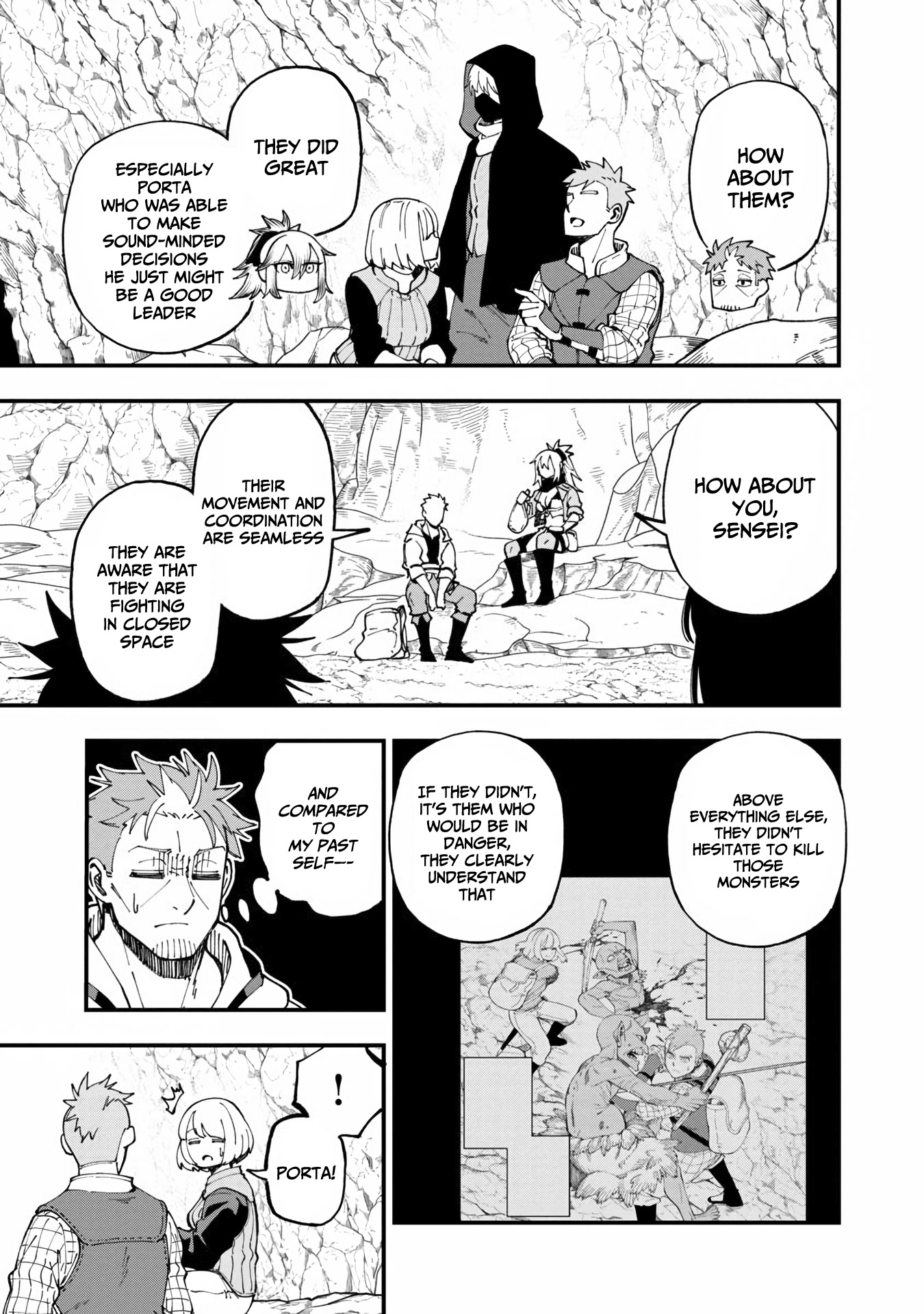 An Old Man From the Countryside Becomes a Swords Saint: I Was Just a Rural Sword Teacher, but My Successful Students Won't Leave Me Alone! Chapter 9 page 21 - Chapter 9: Old man, dungeon attack!