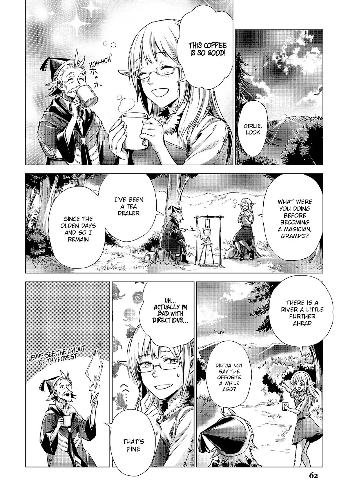 An Oldman in Counterworld. Chapter 2 page 14 - Chapter 2: Old man travelling