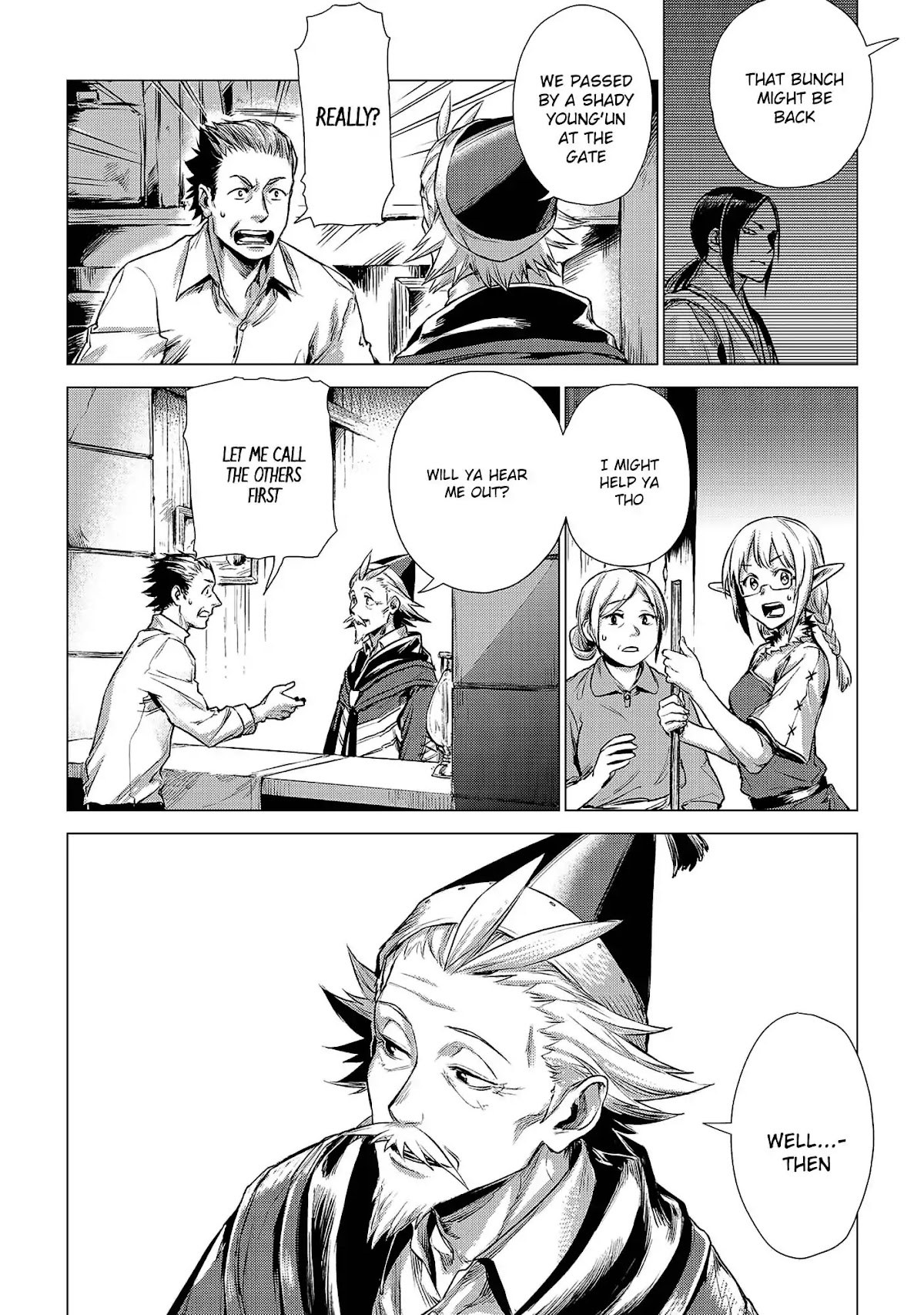 An Oldman in Counterworld. Chapter 2 page 20 - Chapter 2: Old man travelling
