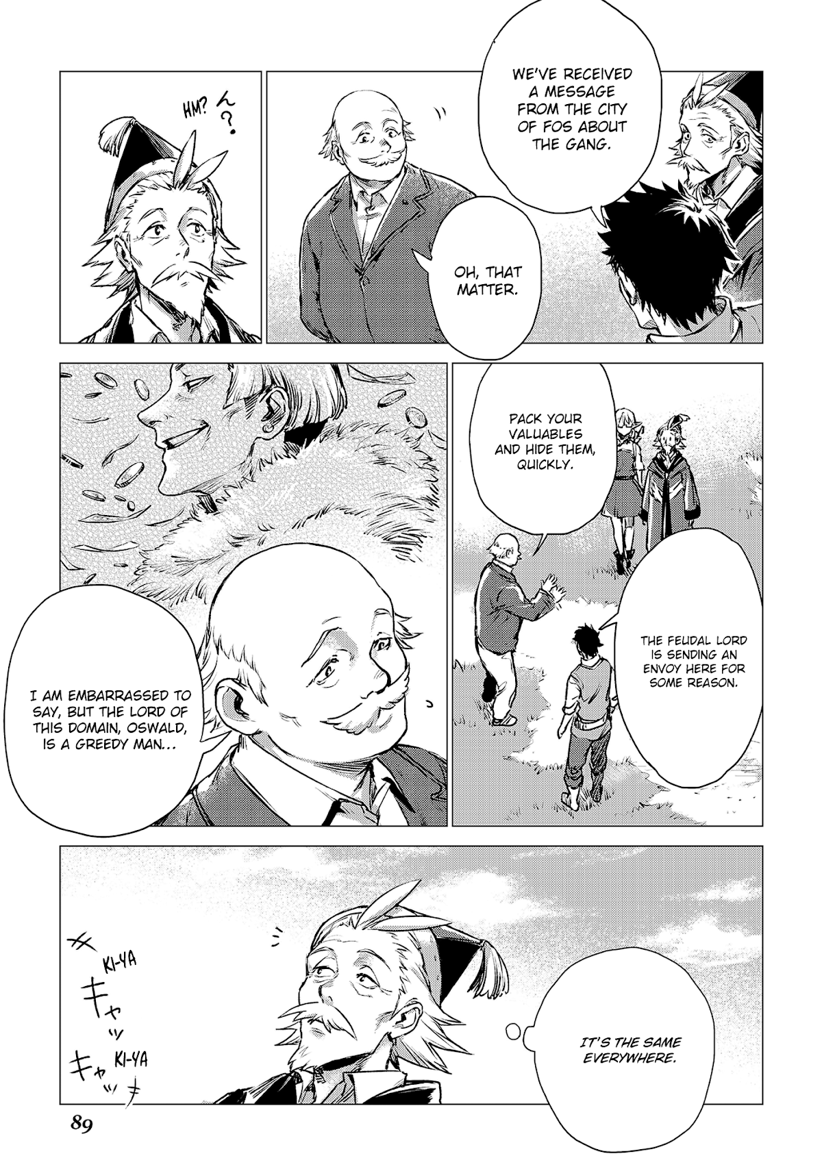 An Oldman in Counterworld. Chapter 3 page 5 - Chapter 3: Old man teaches