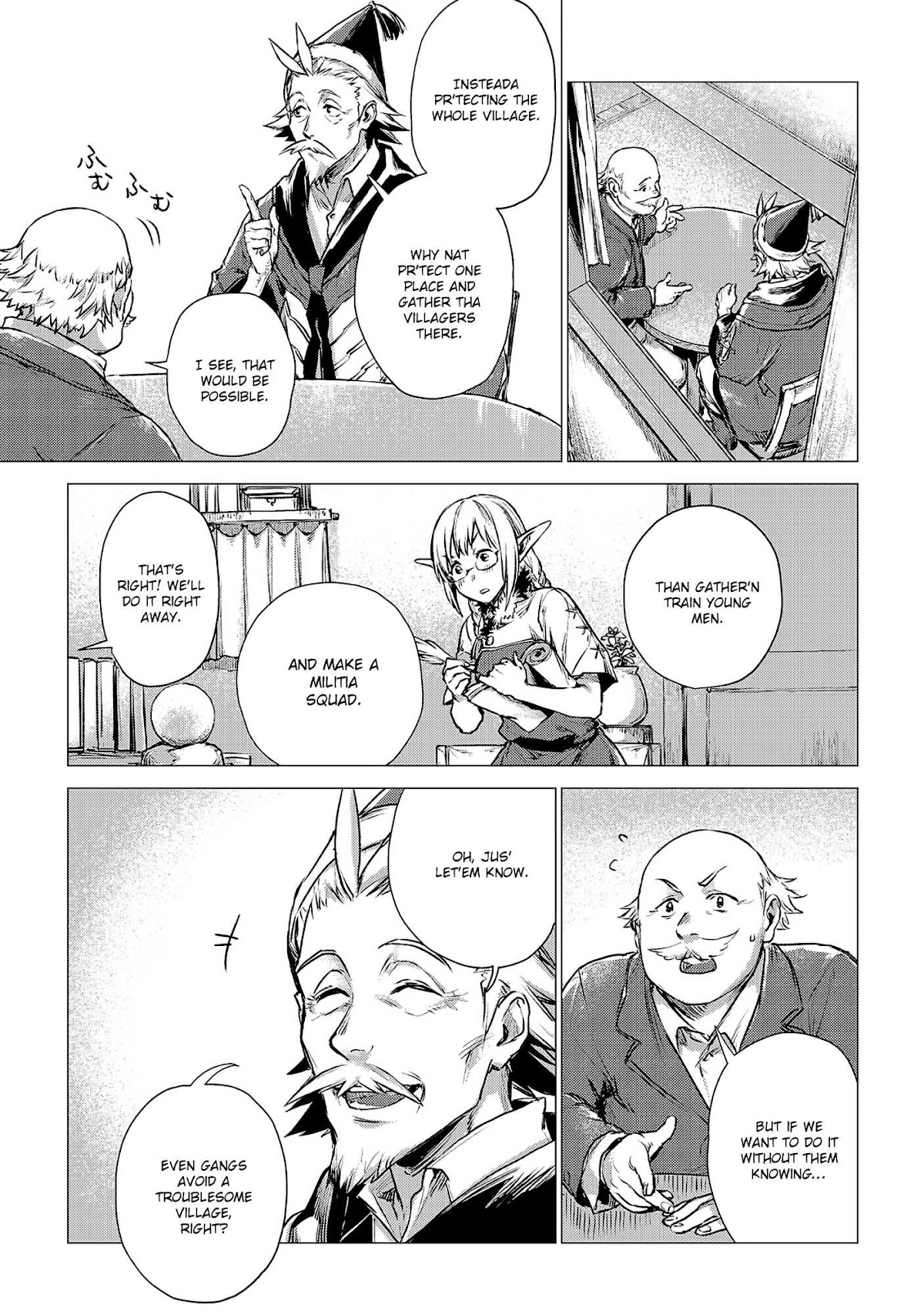An Oldman in Counterworld. Chapter 3 page 7 - Chapter 3: Old man teaches