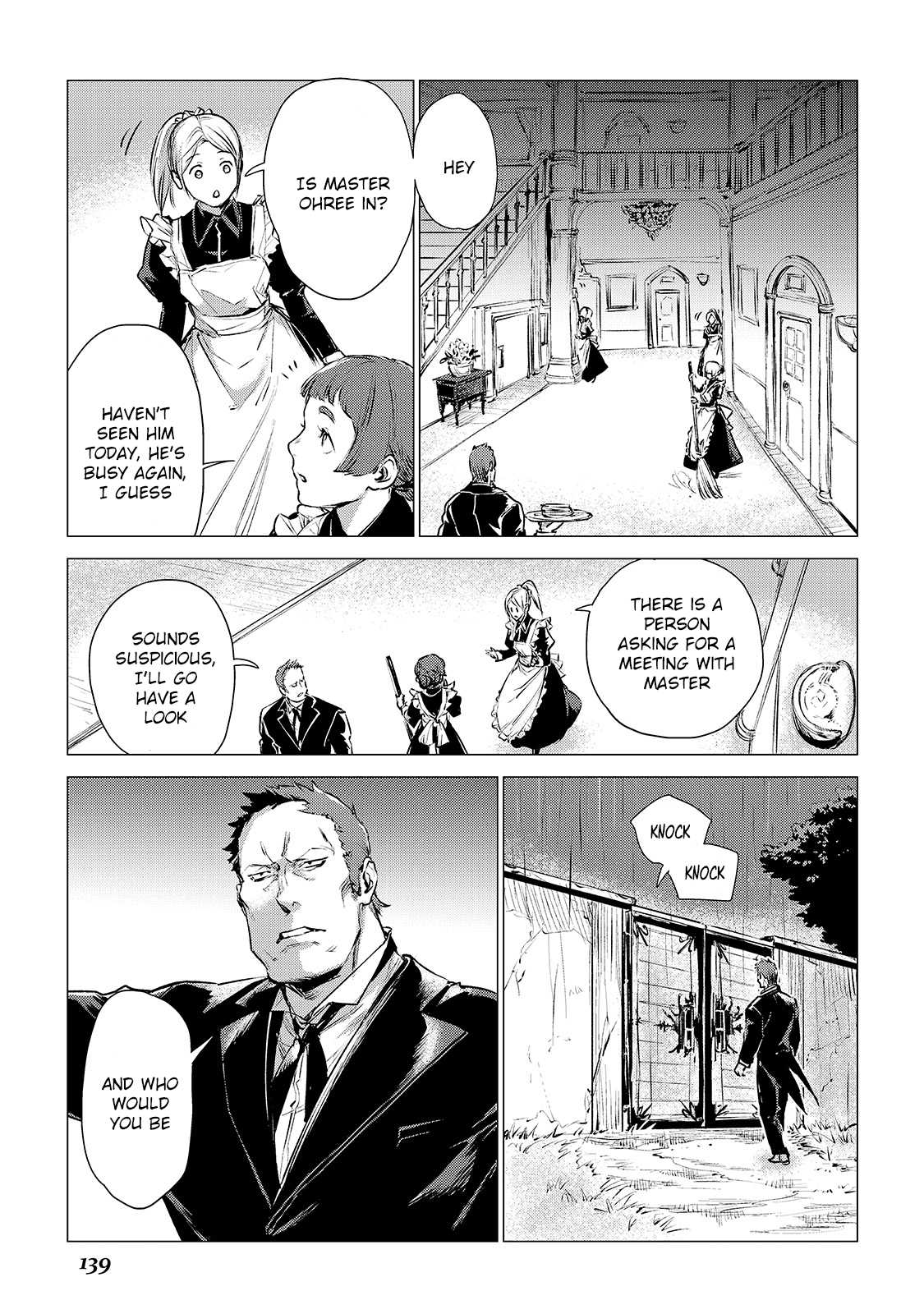 An Oldman in Counterworld. Chapter 4 page 21 - Chapter 4: Old man makes a visit