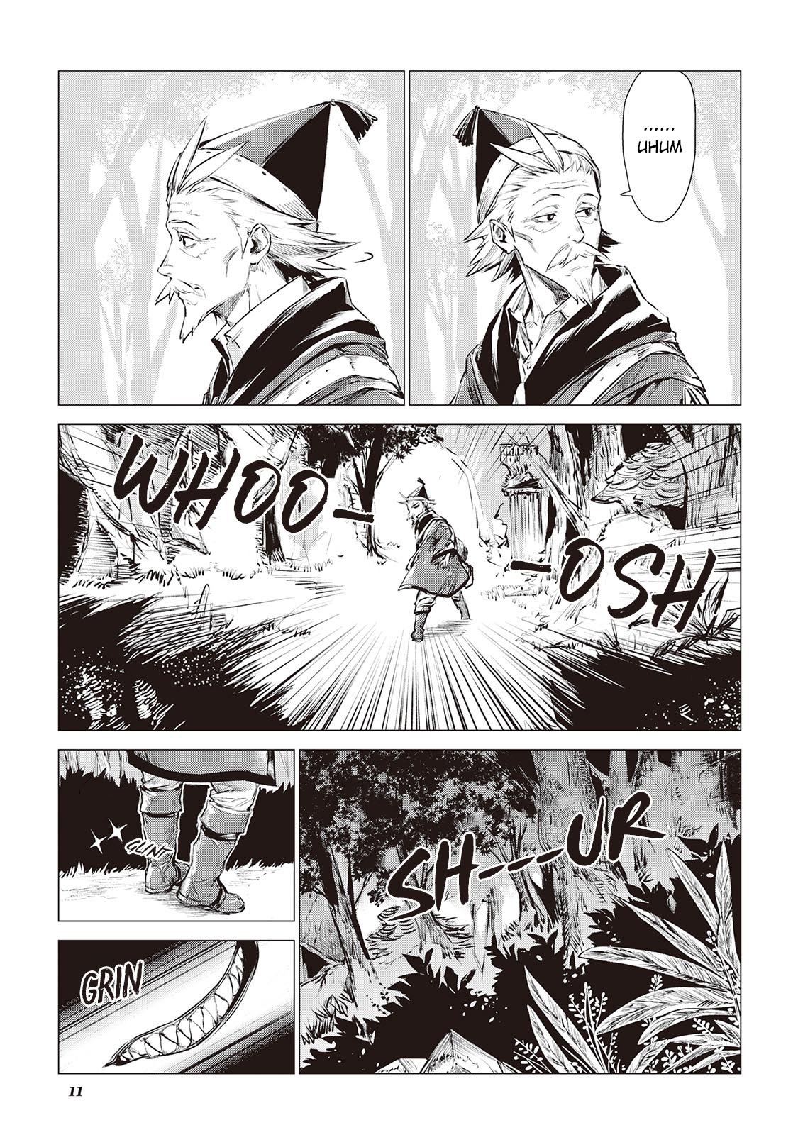 An Oldman in Counterworld. Chapter 5.1 page 11 - Chapter 5.1: Wandering Old Man