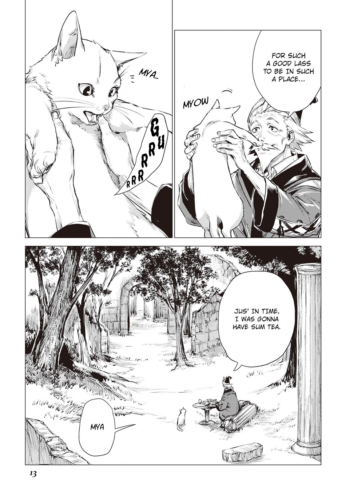 An Oldman in Counterworld. Chapter 5.1 page 13 - Chapter 5.1: Wandering Old Man