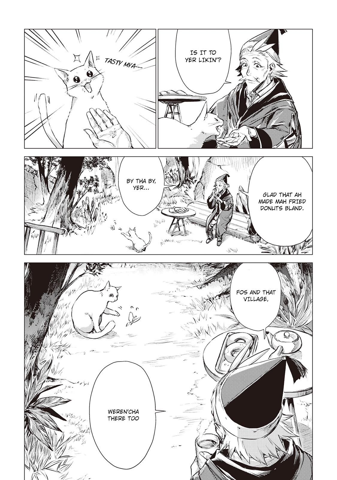 An Oldman in Counterworld. Chapter 5.1 page 14 - Chapter 5.1: Wandering Old Man