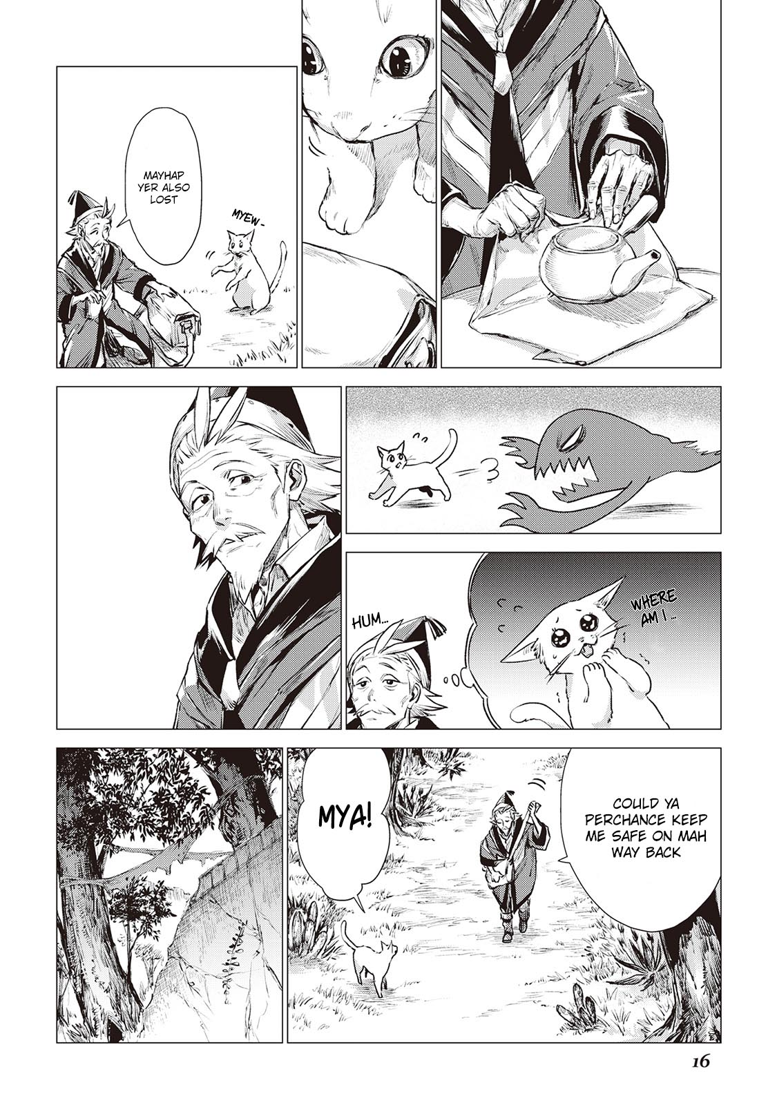 An Oldman in Counterworld. Chapter 5.1 page 16 - Chapter 5.1: Wandering Old Man