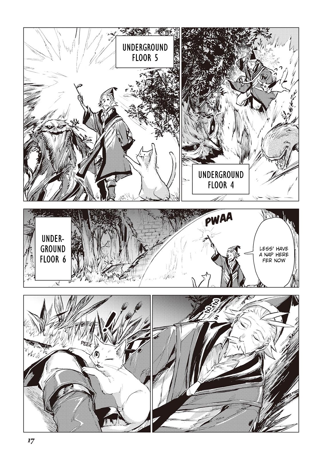 An Oldman in Counterworld. Chapter 5.1 page 17 - Chapter 5.1: Wandering Old Man