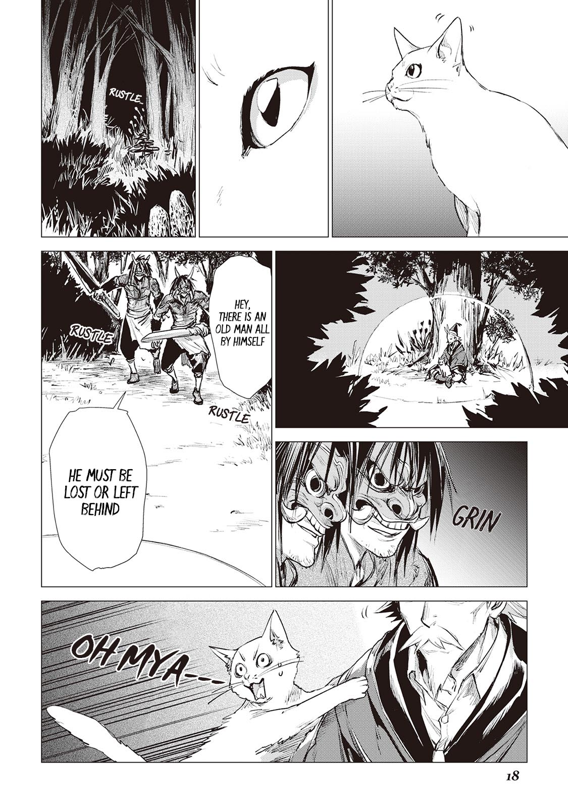 An Oldman in Counterworld. Chapter 5.1 page 18 - Chapter 5.1: Wandering Old Man