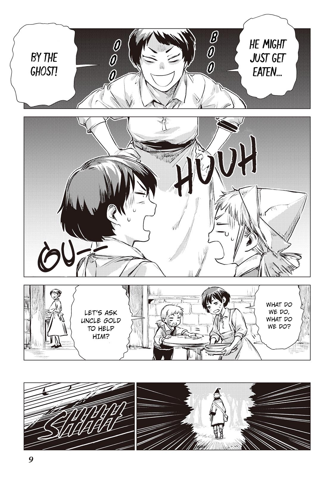 An Oldman in Counterworld. Chapter 5.1 page 9 - Chapter 5.1: Wandering Old Man