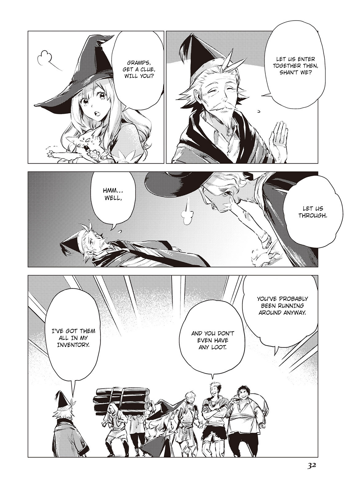 An Oldman in Counterworld. Chapter 5.2 page 10 - Chapter 5.2: Wandering Old Man