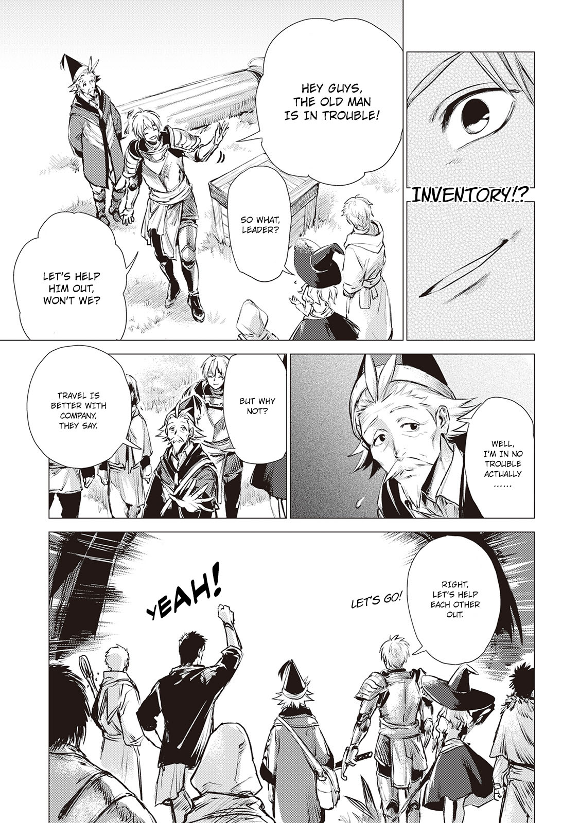 An Oldman in Counterworld. Chapter 5.2 page 11 - Chapter 5.2: Wandering Old Man