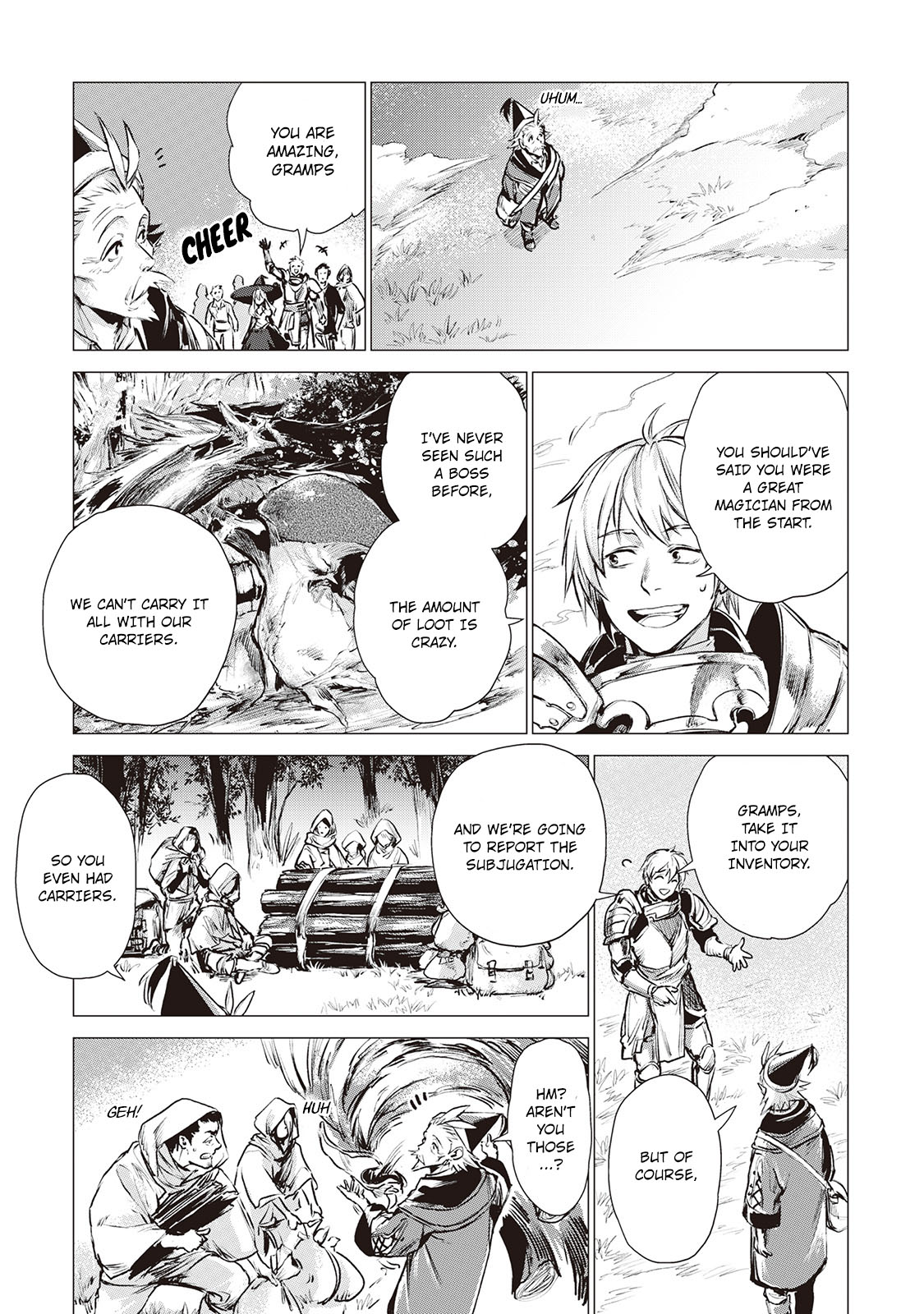 An Oldman in Counterworld. Chapter 5.2 page 13 - Chapter 5.2: Wandering Old Man