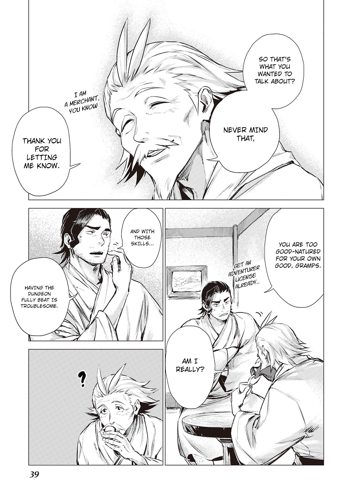An Oldman in Counterworld. Chapter 5.2 page 17 - Chapter 5.2: Wandering Old Man
