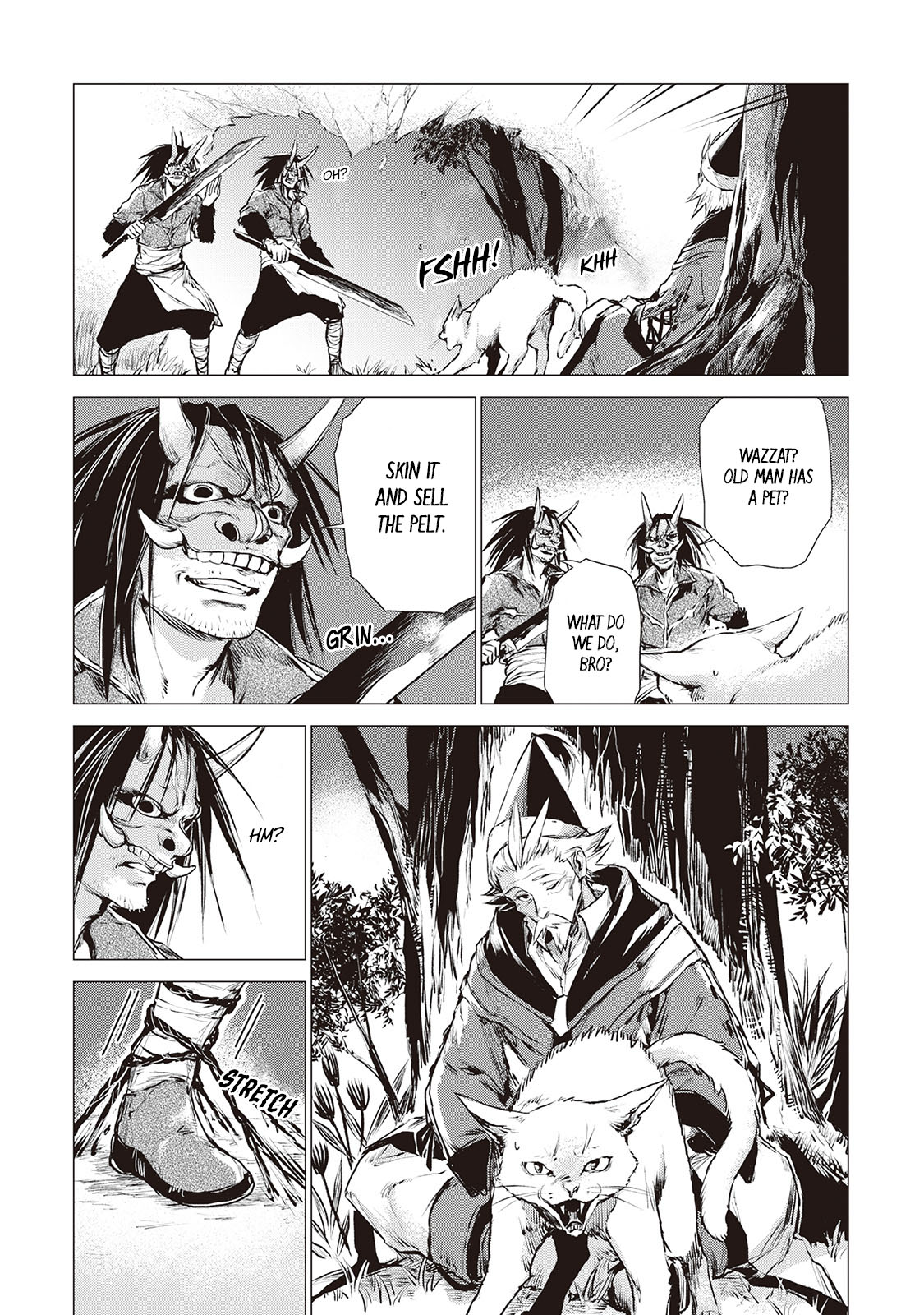An Oldman in Counterworld. Chapter 5.2 page 3 - Chapter 5.2: Wandering Old Man