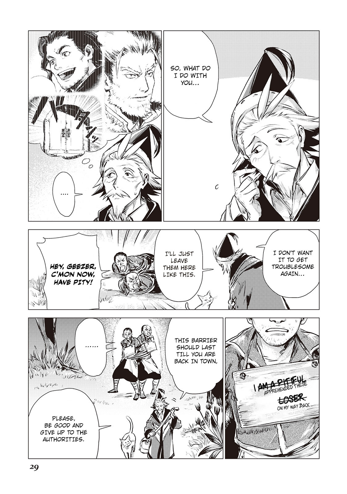 An Oldman in Counterworld. Chapter 5.2 page 7 - Chapter 5.2: Wandering Old Man