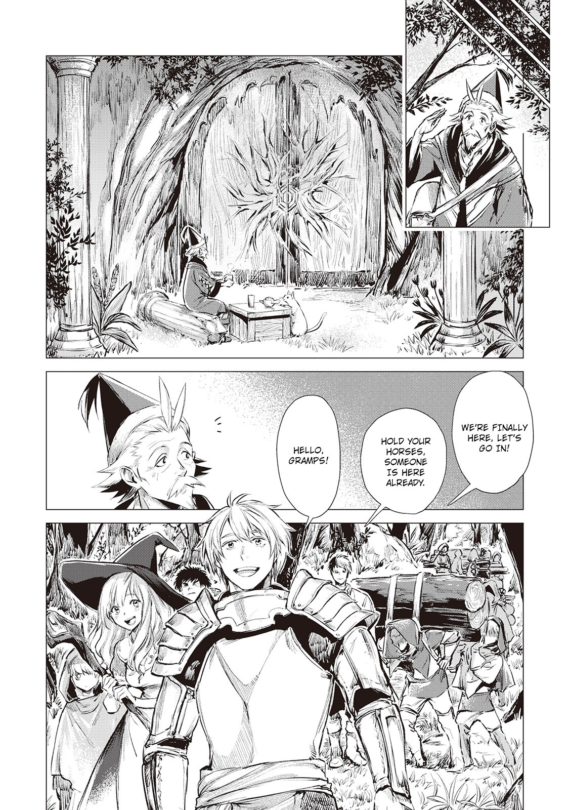 An Oldman in Counterworld. Chapter 5.2 page 8 - Chapter 5.2: Wandering Old Man