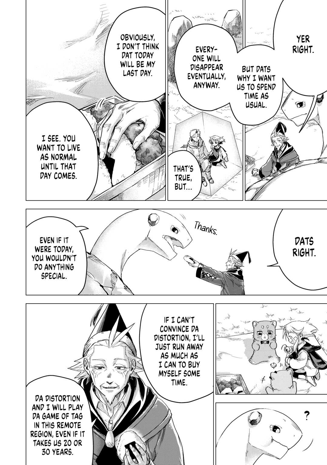 An Oldman in Counterworld. Chapter 57 page 10 - Chapter 57: Old Man is Leaving [END]