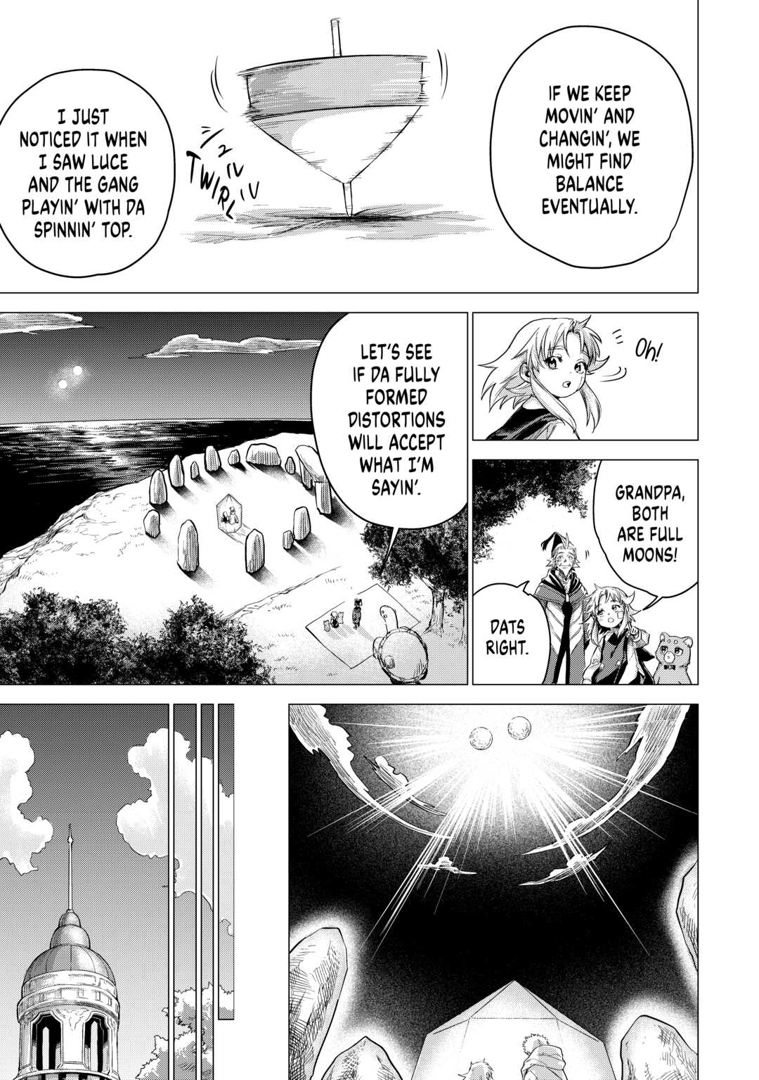 An Oldman in Counterworld. Chapter 57 page 11 - Chapter 57: Old Man is Leaving [END]