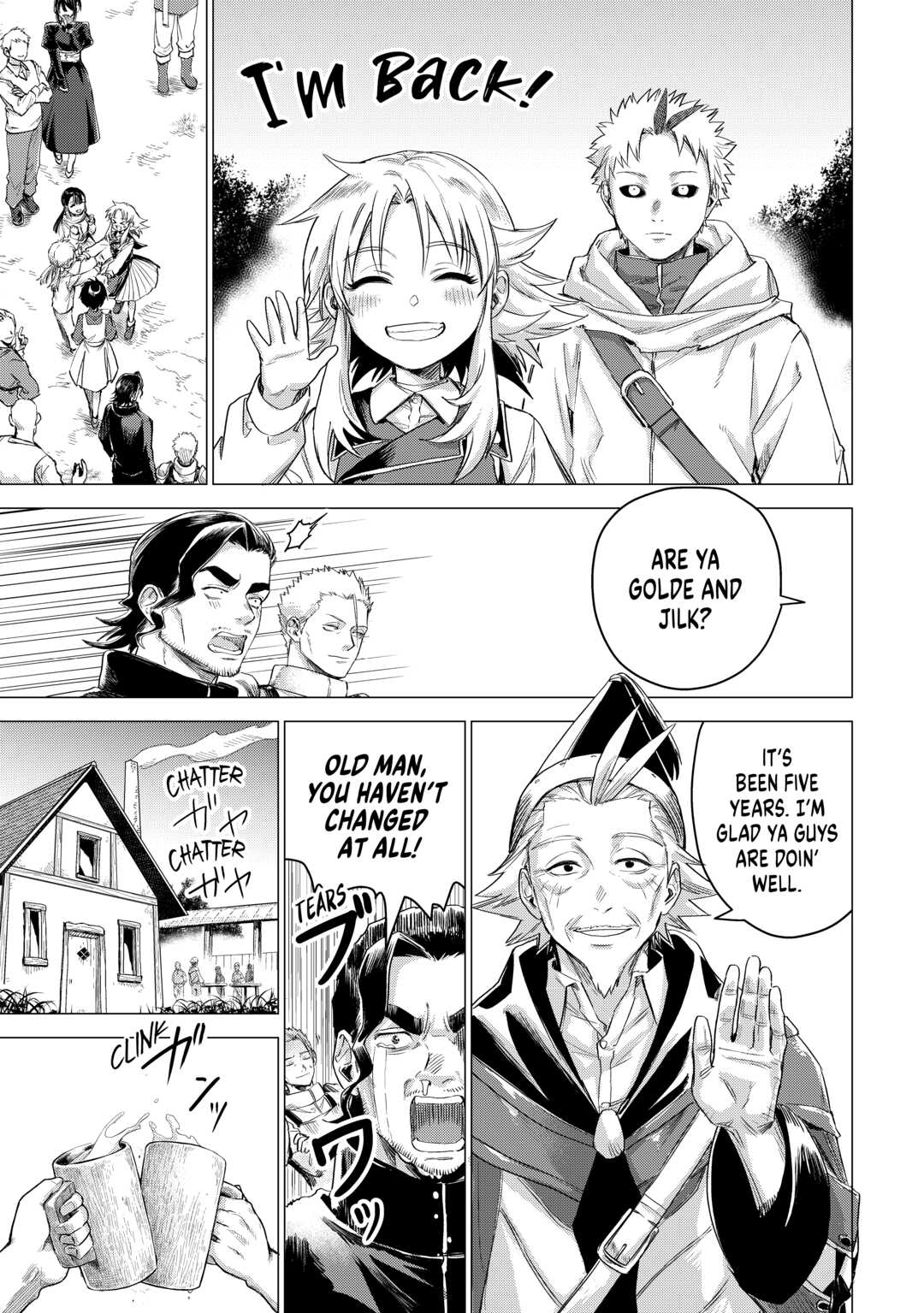 An Oldman in Counterworld. Chapter 57 page 13 - Chapter 57: Old Man is Leaving [END]