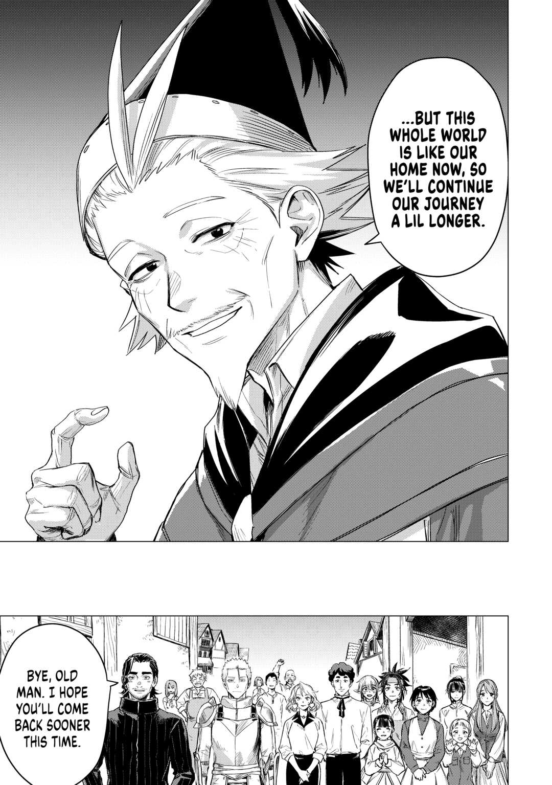 An Oldman in Counterworld. Chapter 57 page 17 - Chapter 57: Old Man is Leaving [END]