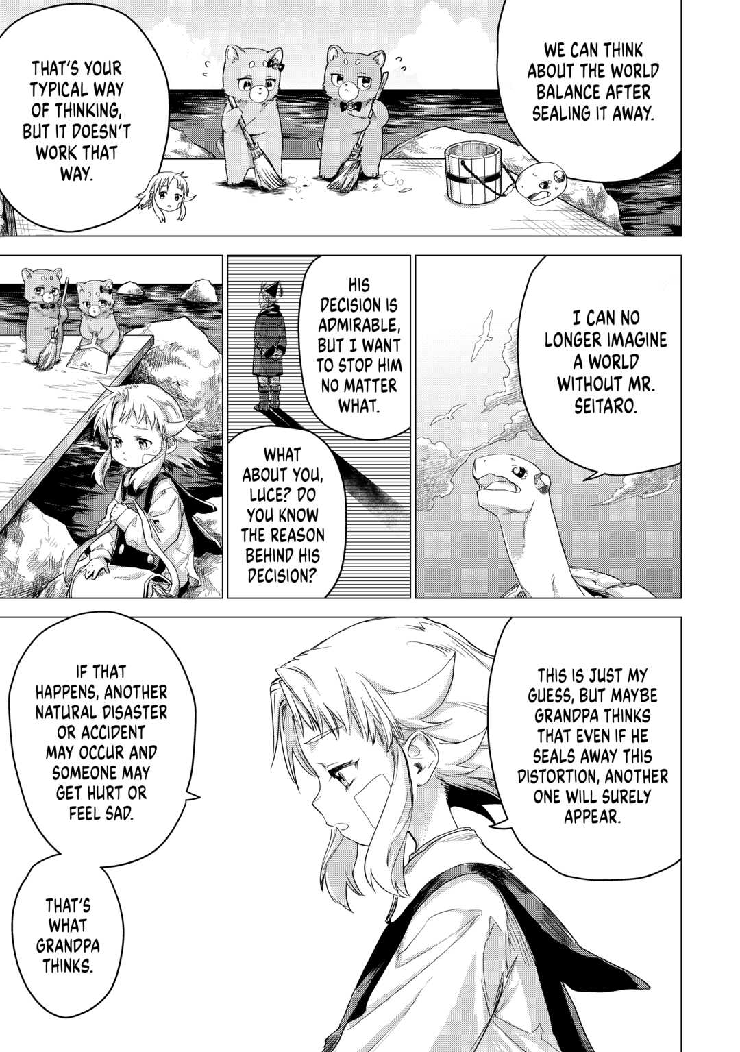 An Oldman in Counterworld. Chapter 57 page 5 - Chapter 57: Old Man is Leaving [END]