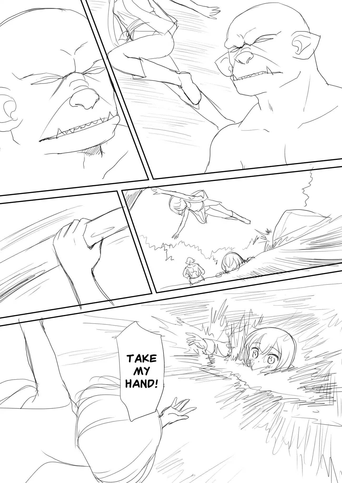 An Orc and a Little Witch Chapter 10.5 page 10 - Chapter 10.5: Extra