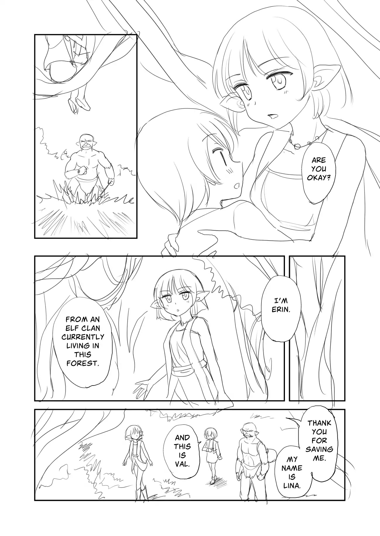 An Orc and a Little Witch Chapter 10.5 page 12 - Chapter 10.5: Extra
