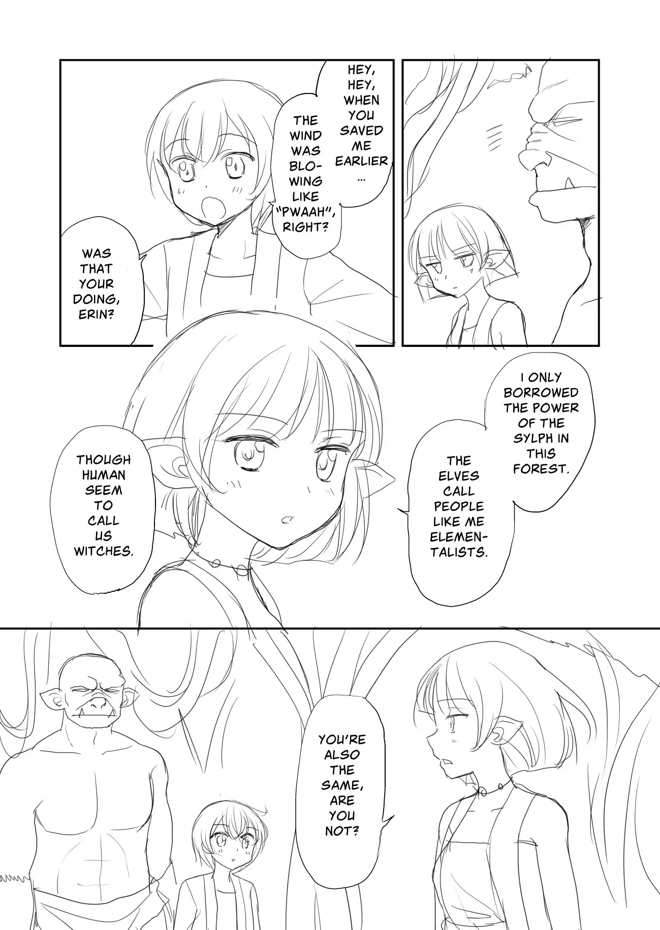 An Orc and a Little Witch Chapter 10.5 page 13 - Chapter 10.5: Extra