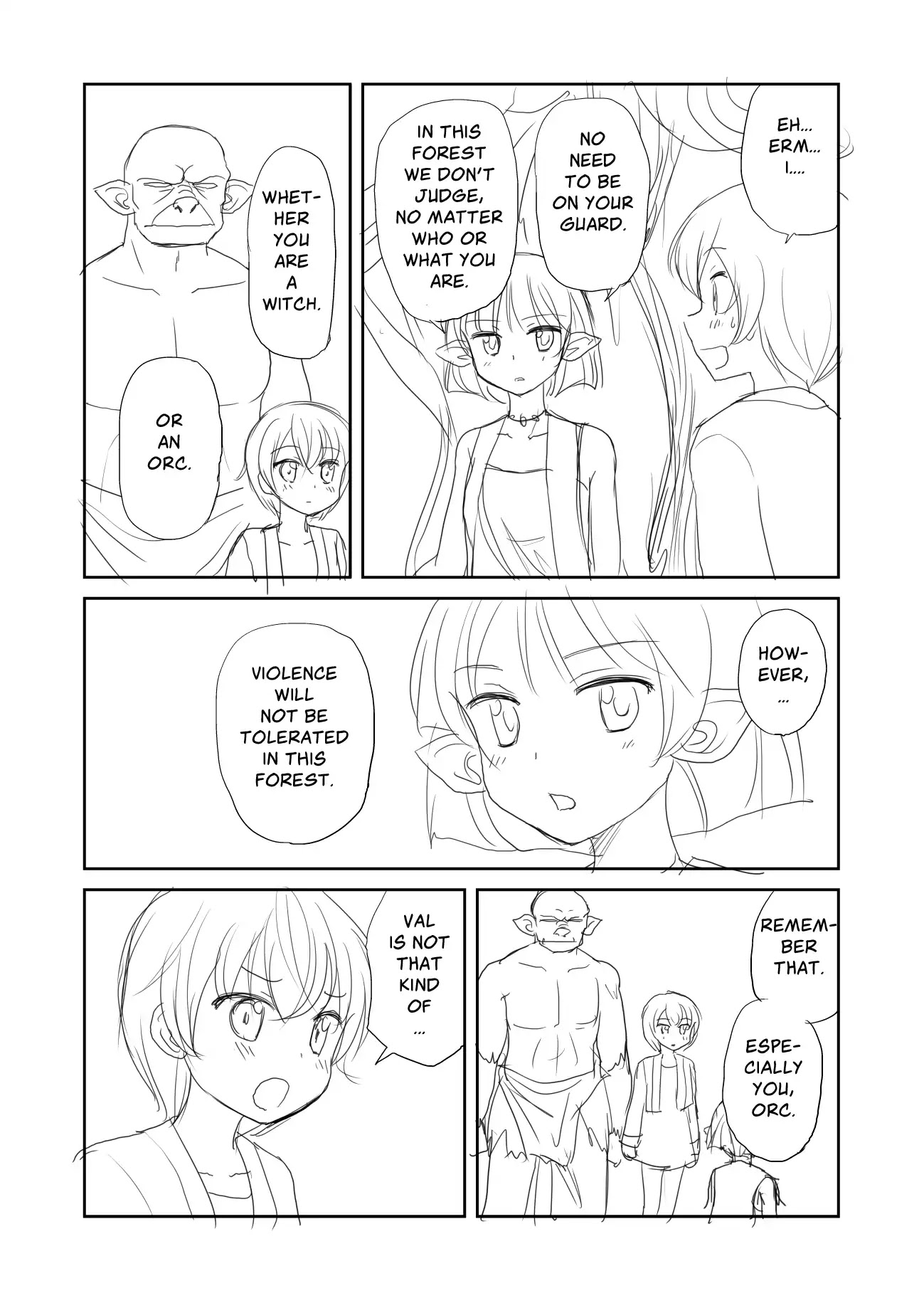 An Orc and a Little Witch Chapter 10.5 page 14 - Chapter 10.5: Extra