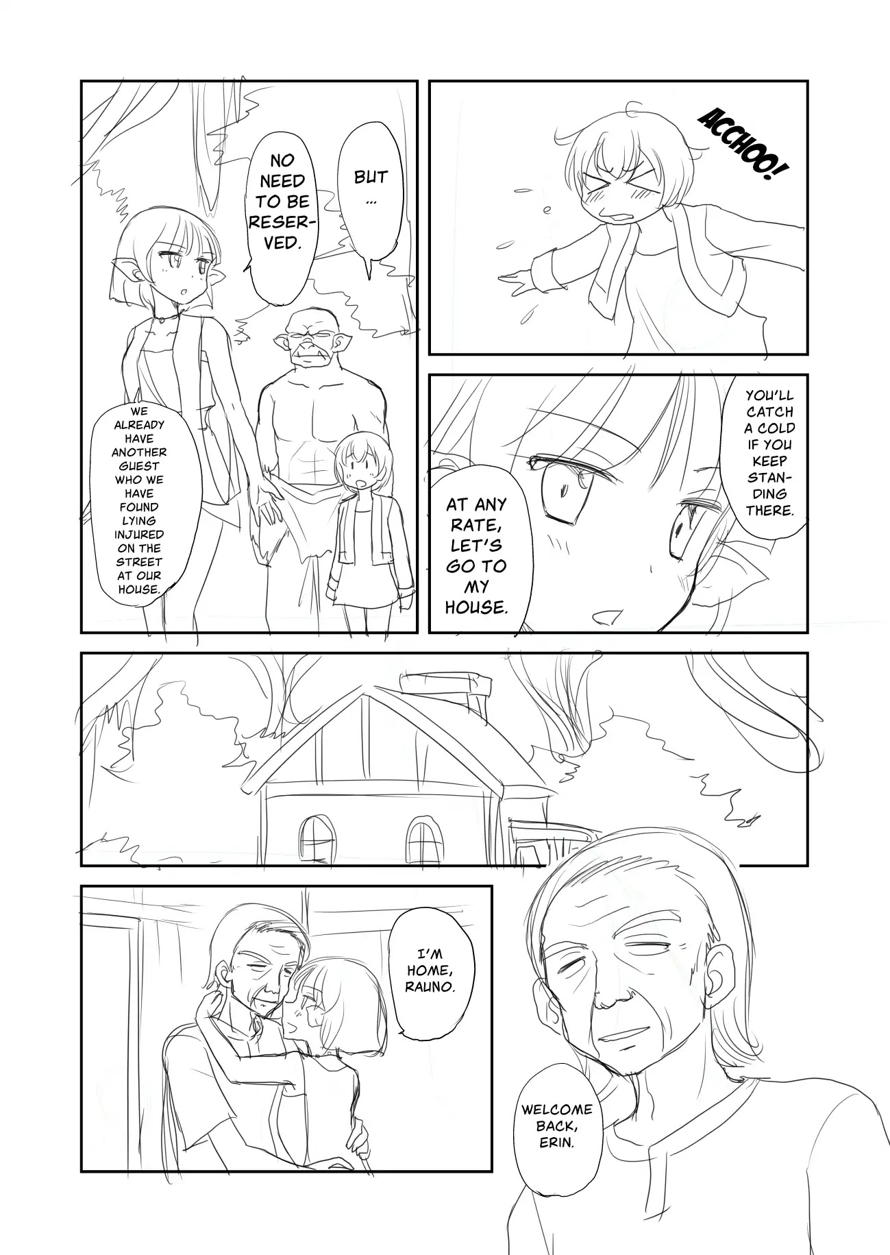 An Orc and a Little Witch Chapter 10.5 page 15 - Chapter 10.5: Extra