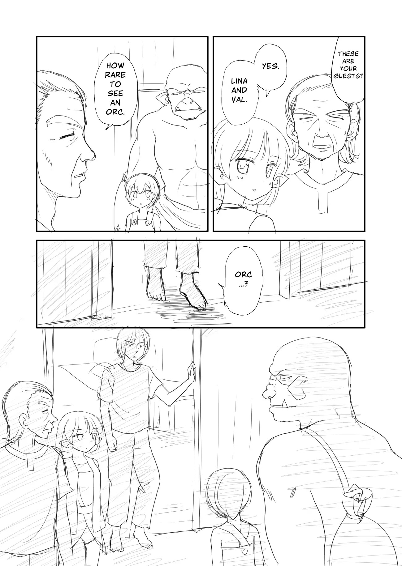 An Orc and a Little Witch Chapter 10.5 page 16 - Chapter 10.5: Extra