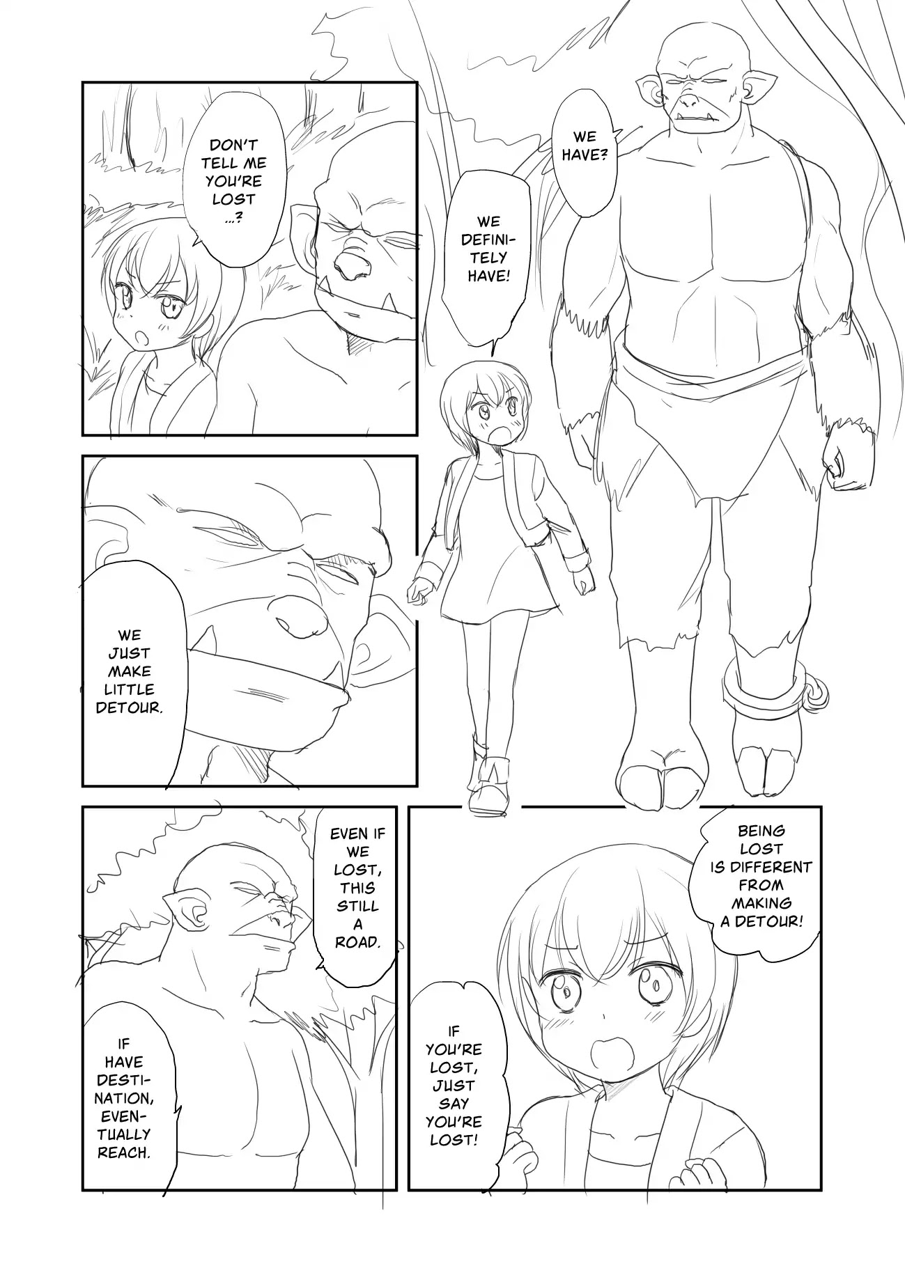 An Orc and a Little Witch Chapter 10.5 page 6 - Chapter 10.5: Extra