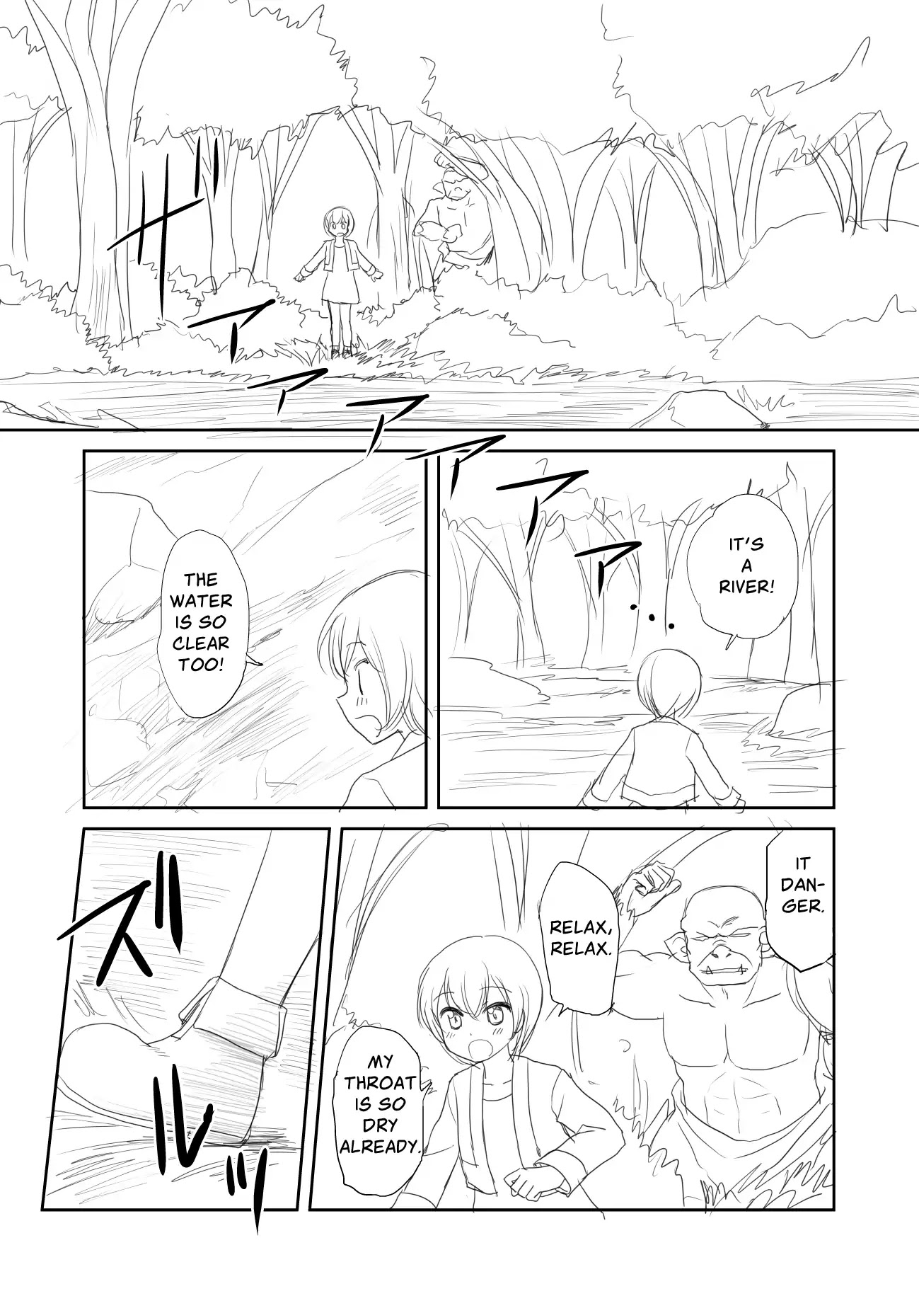 An Orc and a Little Witch Chapter 10.5 page 8 - Chapter 10.5: Extra