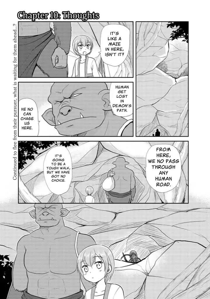 An Orc and a Little Witch Chapter 10 page 1 - Chapter 10: Thoughts [END]