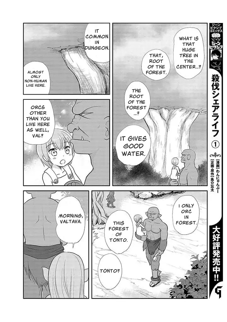 An Orc and a Little Witch Chapter 2 page 8 - Chapter 2: The Tonto Forest