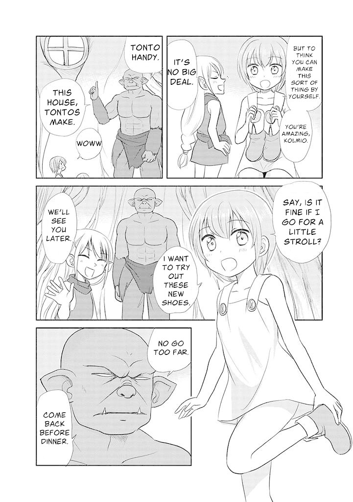 An Orc and a Little Witch Chapter 3 page 4 - Chapter 3: Orc Houses Are Inside Dungeons