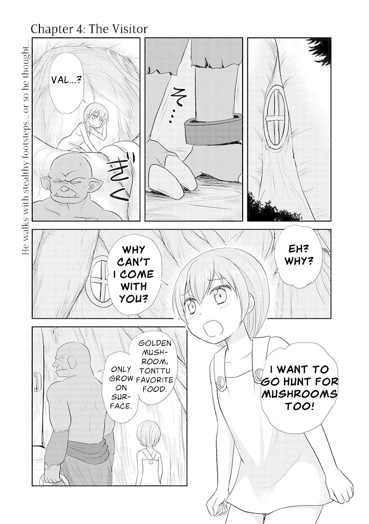 An Orc and a Little Witch Chapter 4 page 1 - Chapter 4: The Visitor