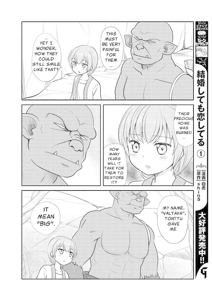 An Orc and a Little Witch Chapter 5 page 14 - Chapter 5: The Blue Fire Witch