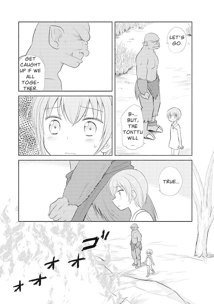 An Orc and a Little Witch Chapter 5 page 3 - Chapter 5: The Blue Fire Witch