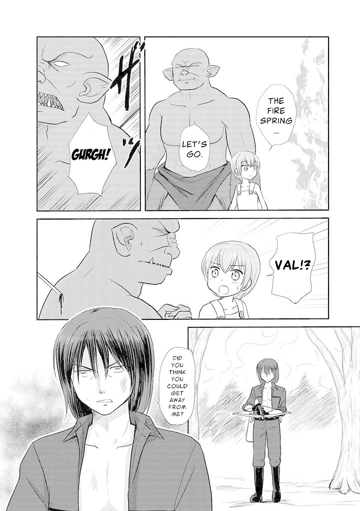 An Orc and a Little Witch Chapter 5 page 4 - Chapter 5: The Blue Fire Witch