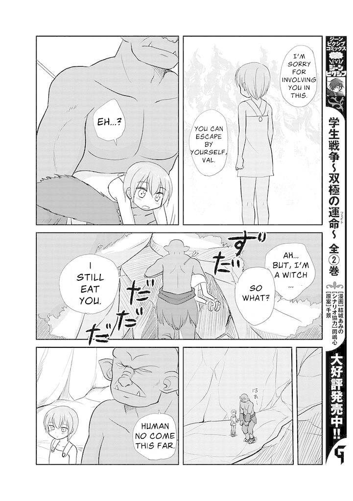 An Orc and a Little Witch Chapter 5 page 8 - Chapter 5: The Blue Fire Witch