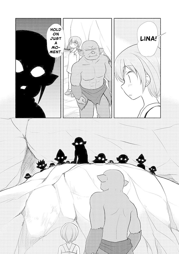 An Orc and a Little Witch Chapter 5 page 9 - Chapter 5: The Blue Fire Witch