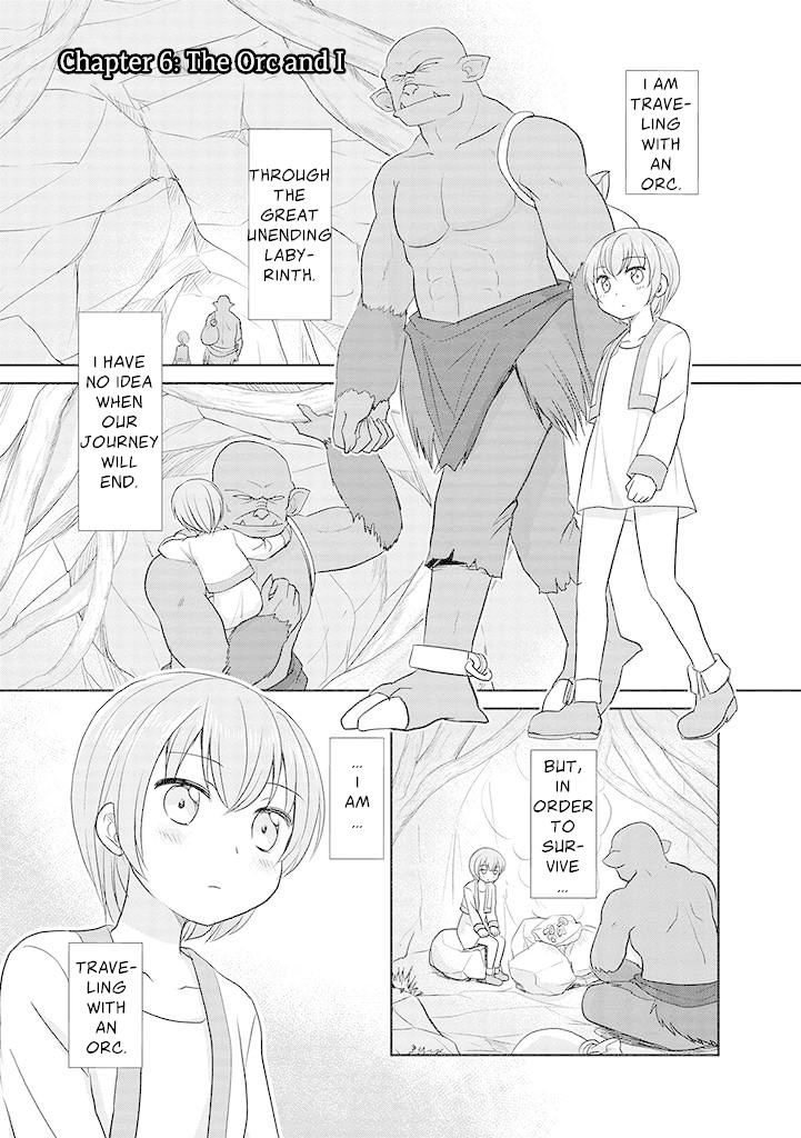 An Orc and a Little Witch Chapter 6 page 1 - Chapter 6: The Orc and I