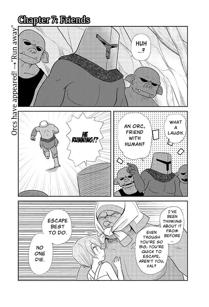An Orc and a Little Witch Chapter 7 page 1 - Chapter 7: Friends