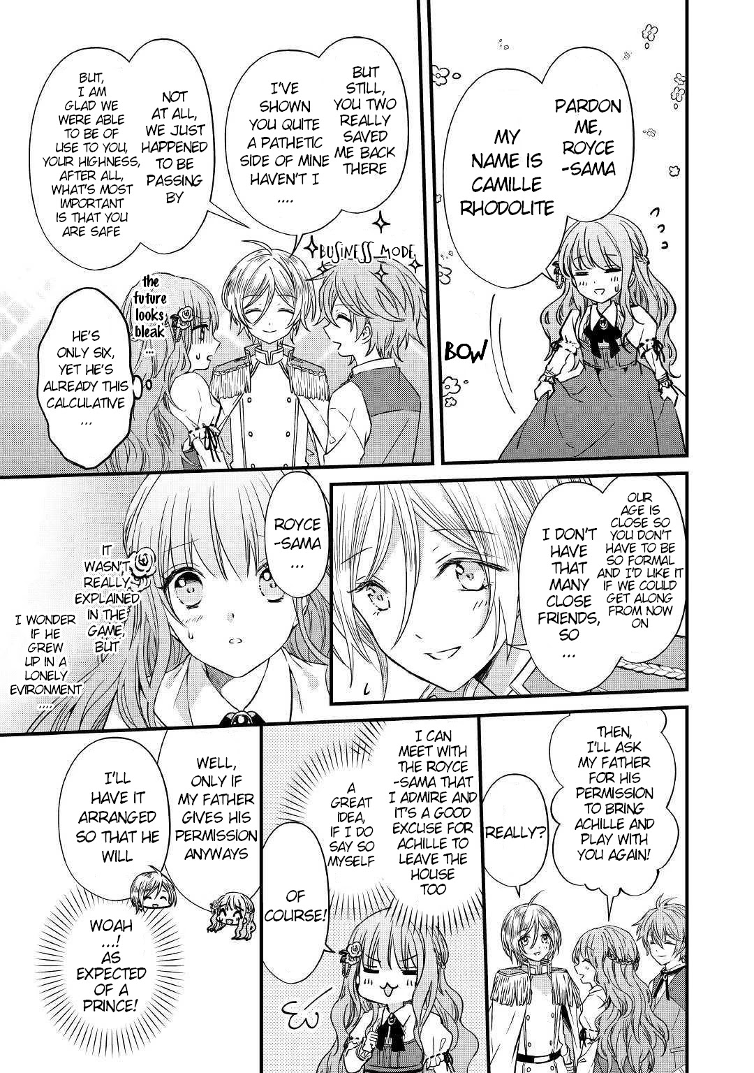 An Otome Game’s Burikko Villainess Turned into a Magic Otaku Chapter 1 page 23 - Chapter 1