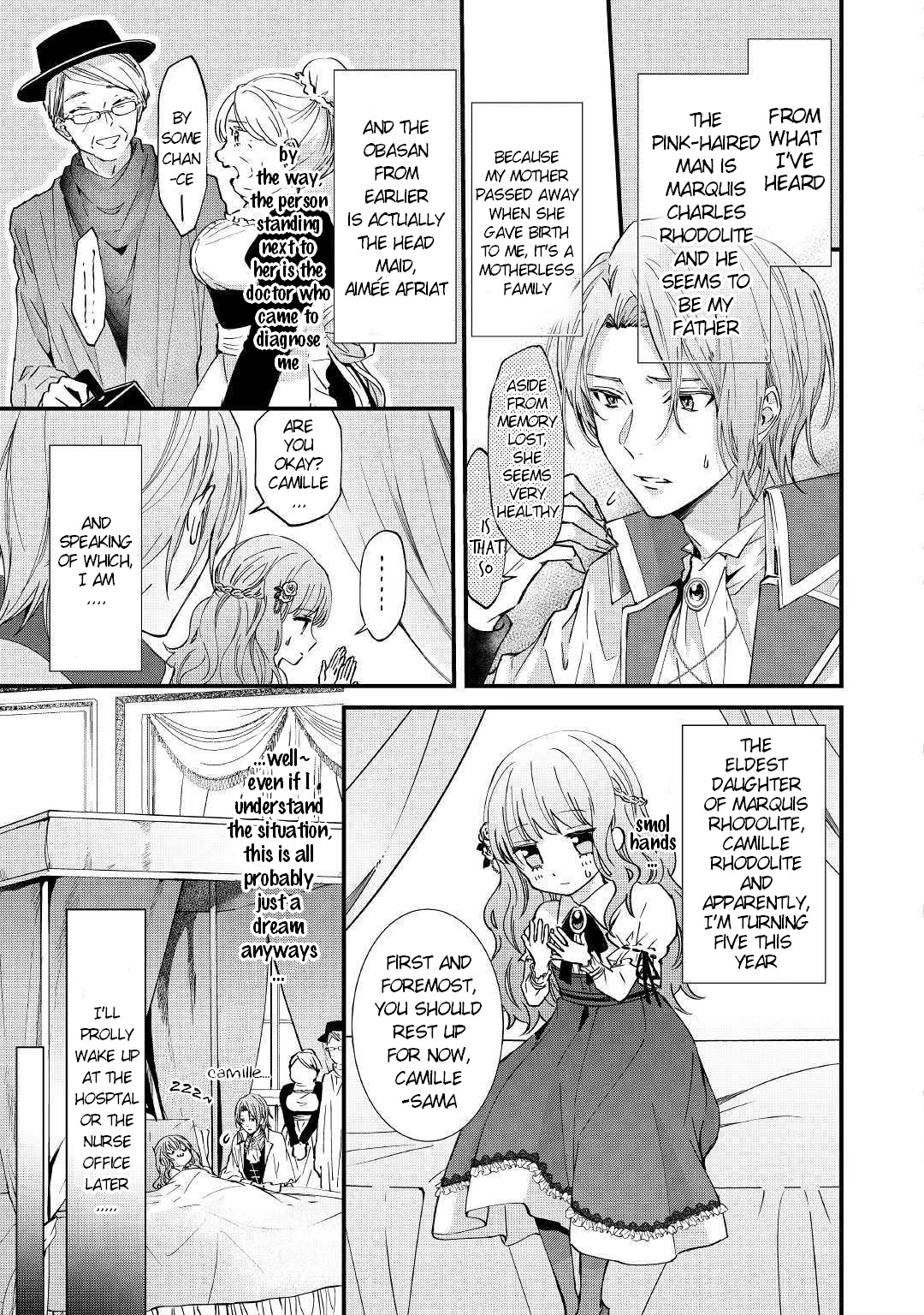 An Otome Game’s Burikko Villainess Turned into a Magic Otaku Chapter 1 page 5 - Chapter 1