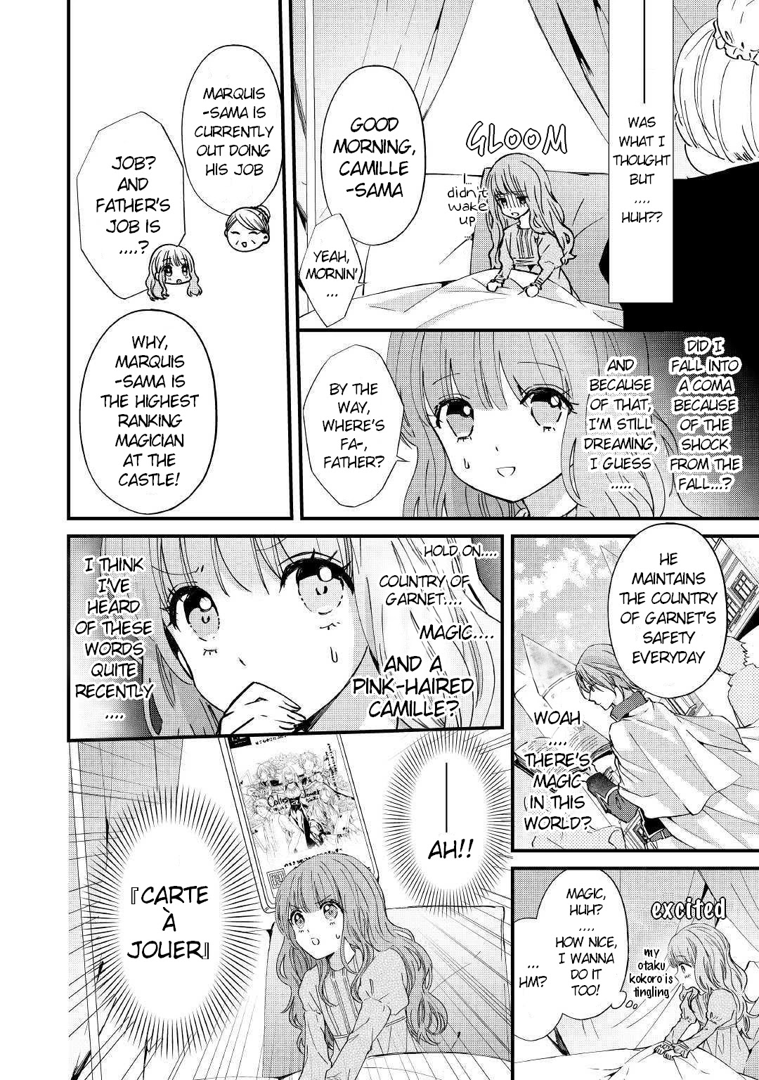 An Otome Game’s Burikko Villainess Turned into a Magic Otaku Chapter 1 page 6 - Chapter 1