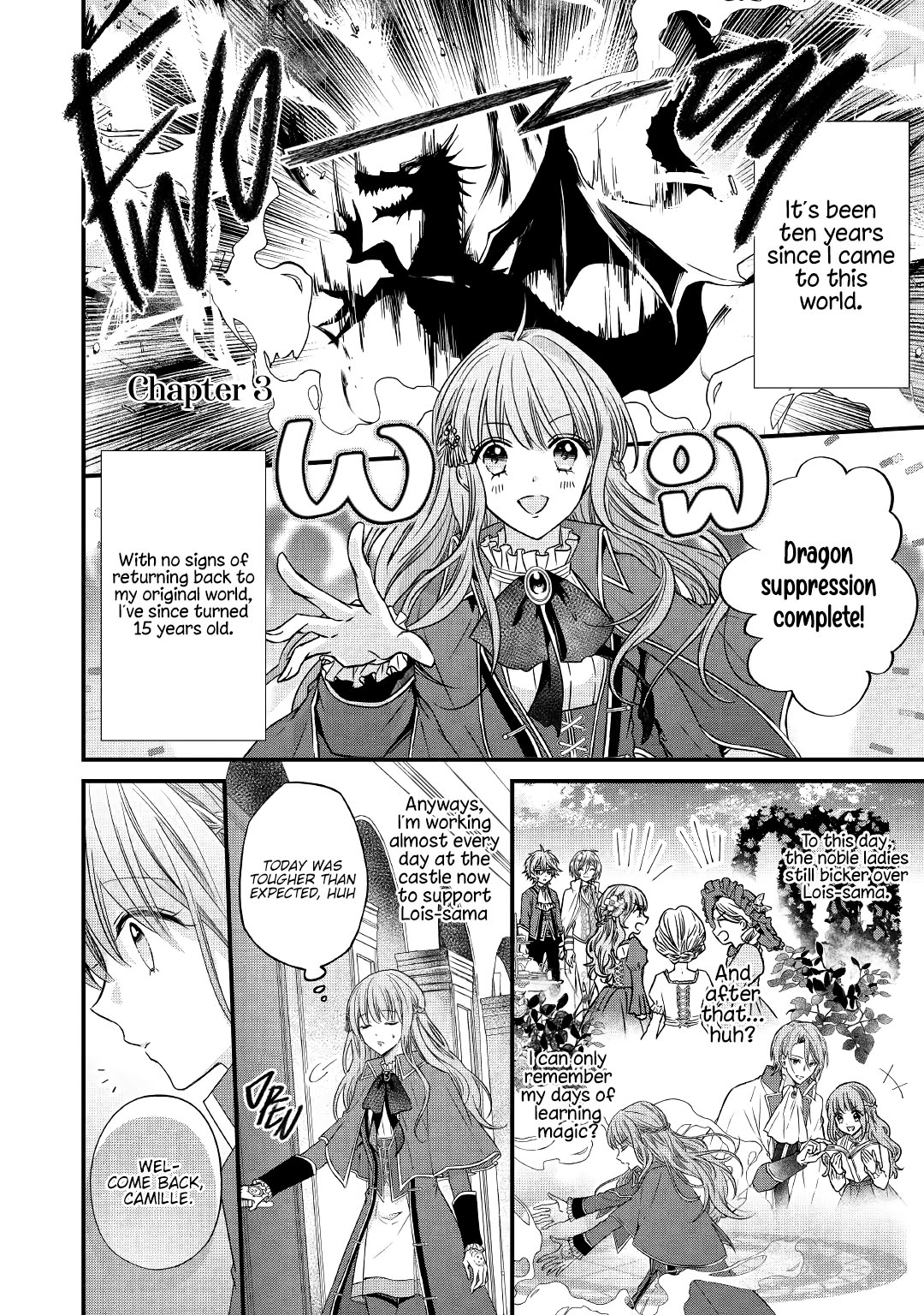 An Otome Game’s Burikko Villainess Turned into a Magic Otaku Chapter 3 page 1 - Chapter 3